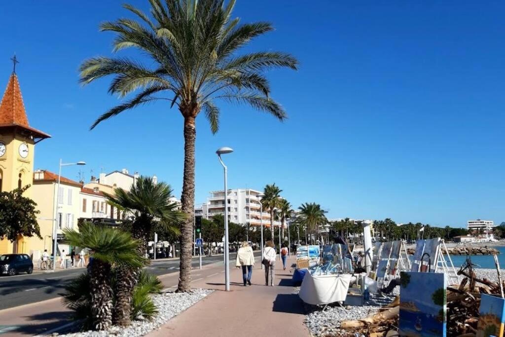 Studio Cosy Terrasse Front Mer Cagnes-sur-Mer Exteriér fotografie